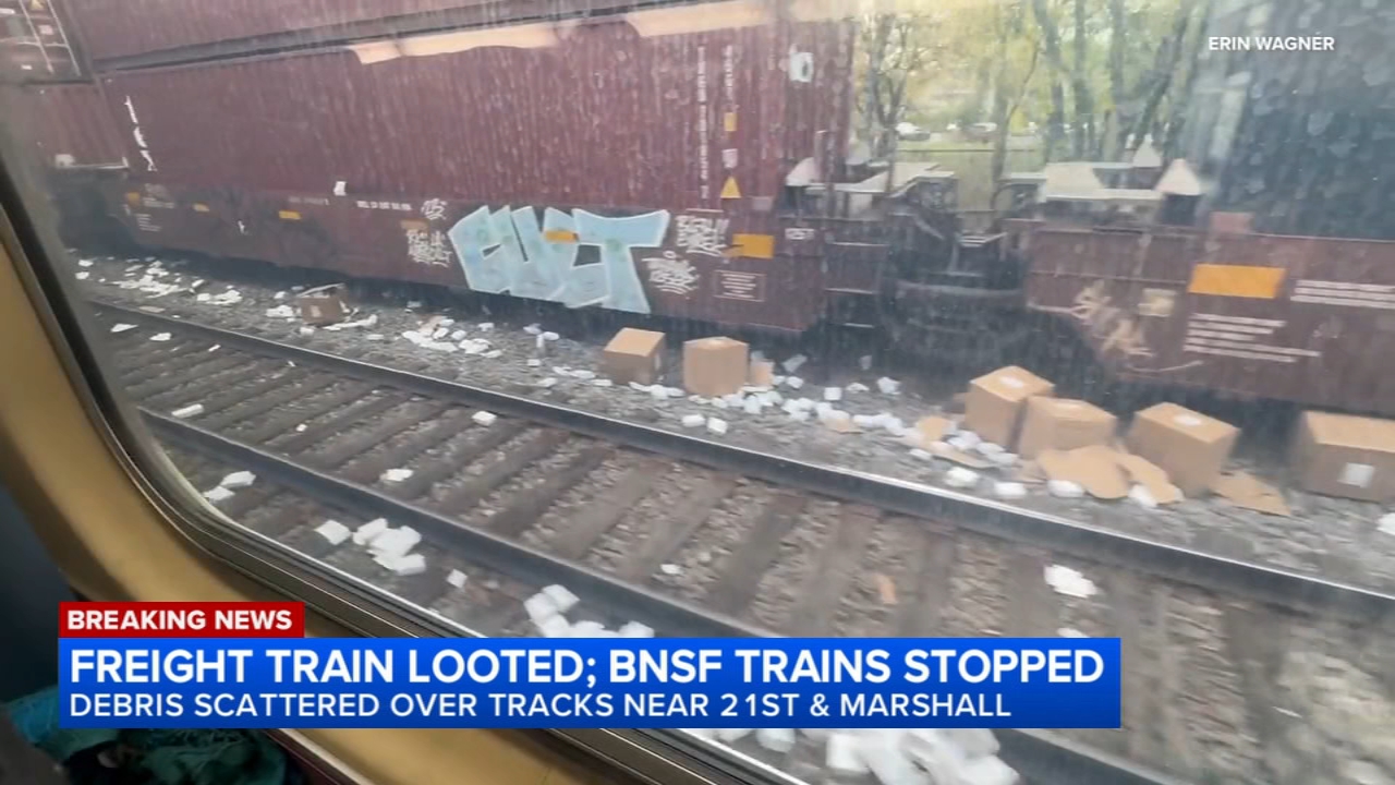 Freight train looted on West Side; BNSF services delayed, Metra says
— Chicago Community news