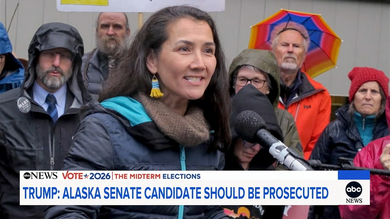 Alaska Democratic Senate candidate Mary Peltola's campaign under fire after report that it recruited second Dan Sullivan for Alaska Senate race
       — ABC7 Chicago (WLS-TV)